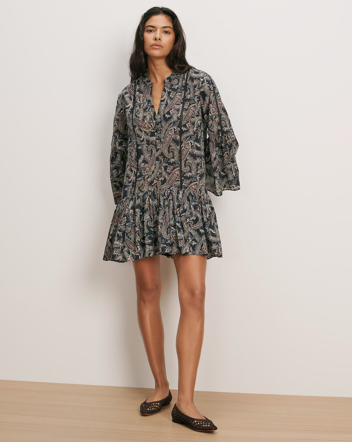 Novessa Paisley Mini Dress - Image 2