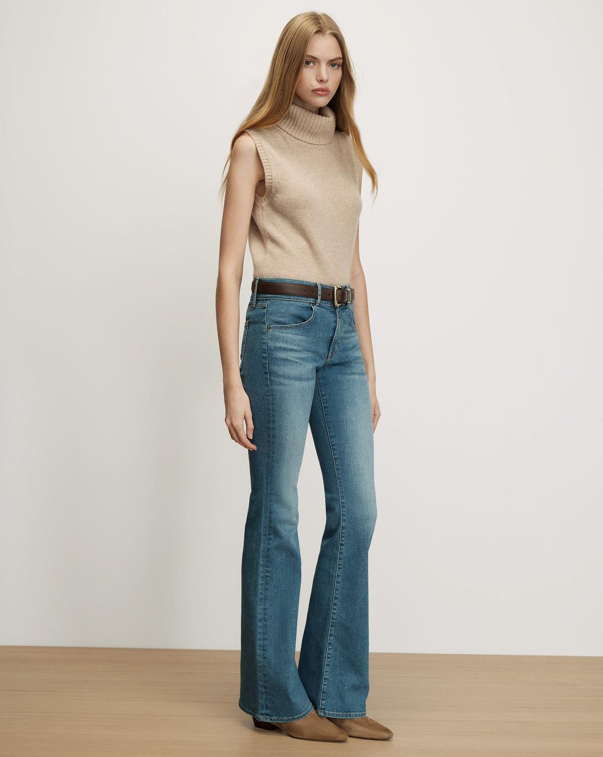 Mazzy Cashmere Sleeveless Sweater - Image 2