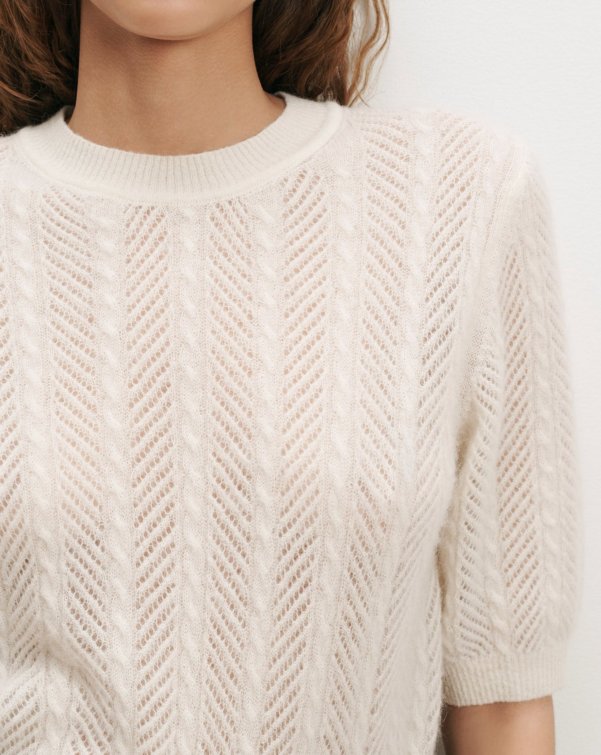 Shana Pointelle Sweater - Image 5