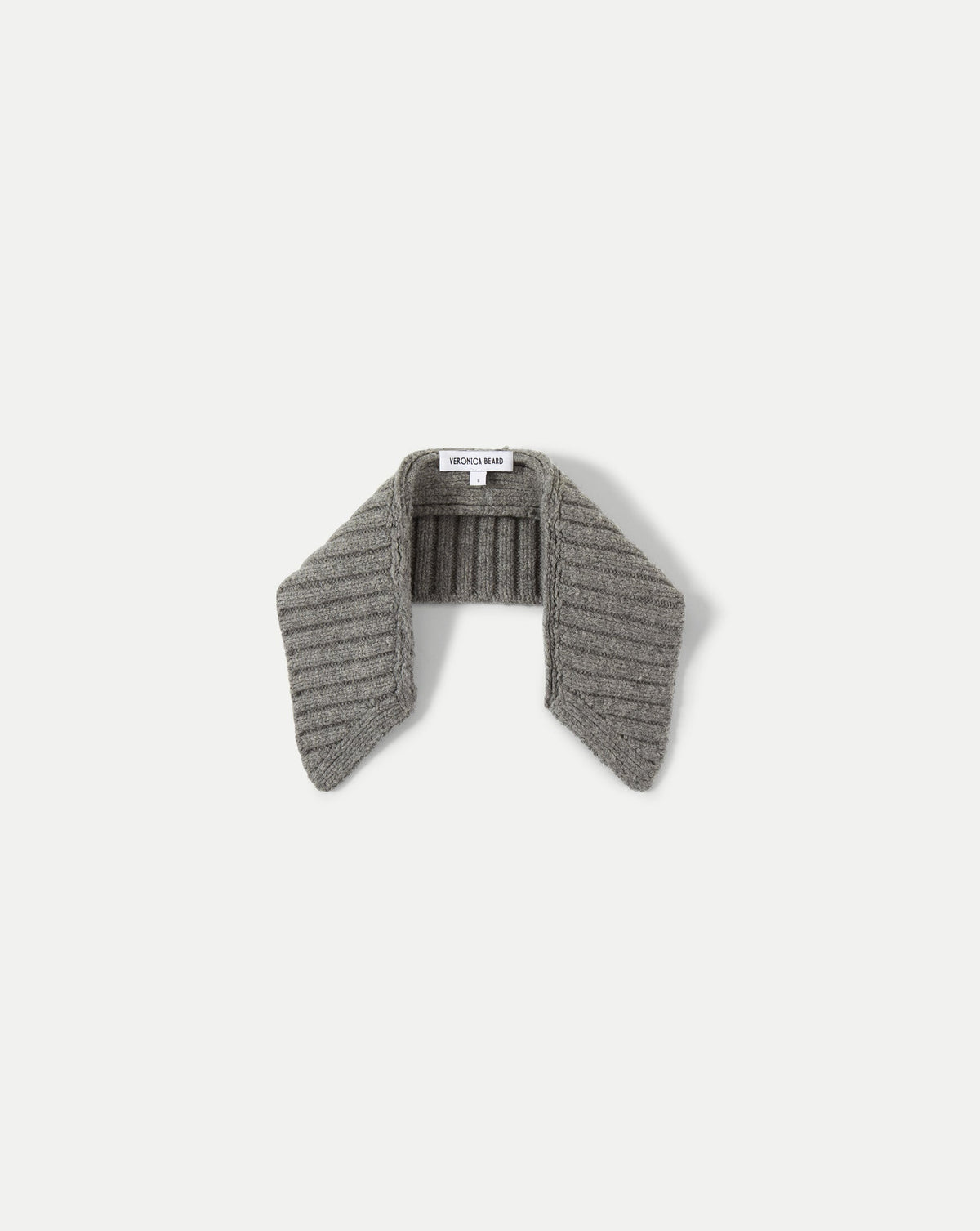 Wool Ribbed Collar