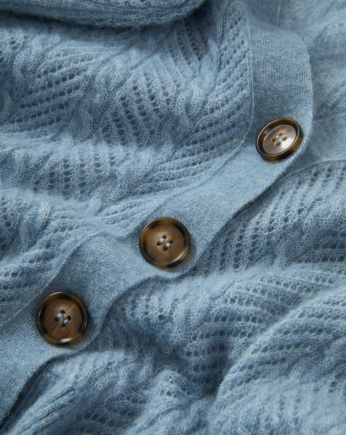 Solene Pointelle Cardigan - Image 3