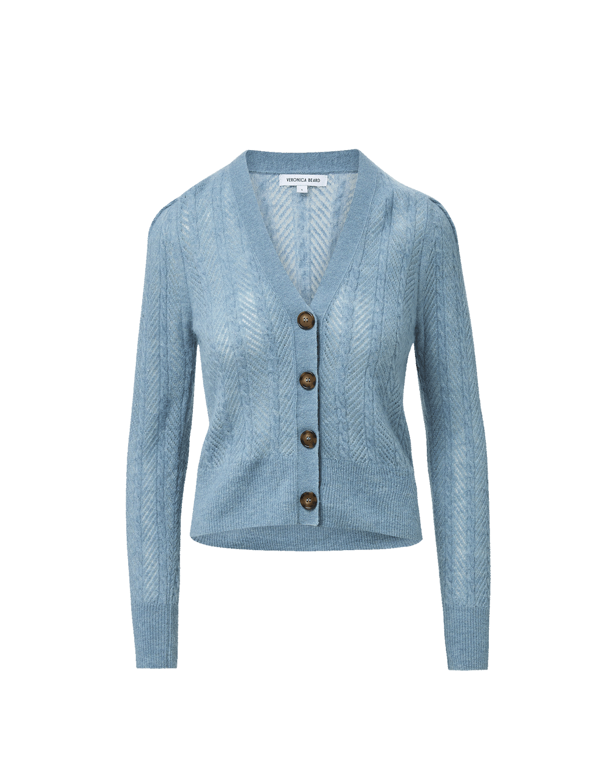 Solene Pointelle Cardigan - Image 6