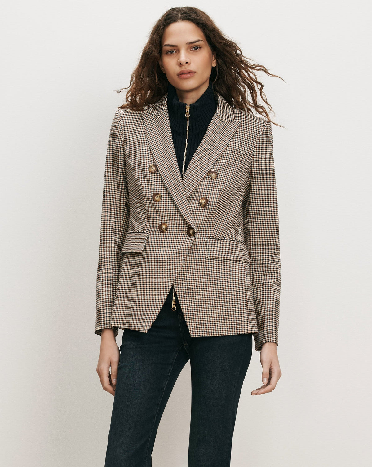 Miller Houndstooth Dickey Jacket - Image 4