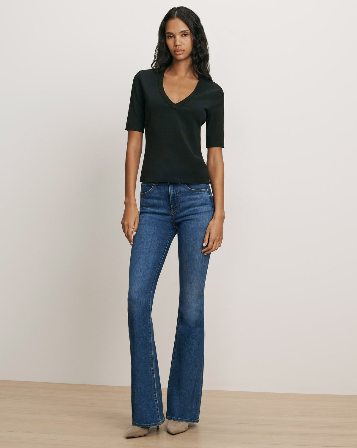 Beverly Skinny-Flare Jean