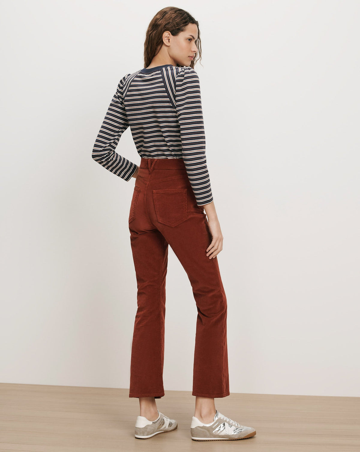 Carson Corduroy Kick-Flare Pant - Image 5