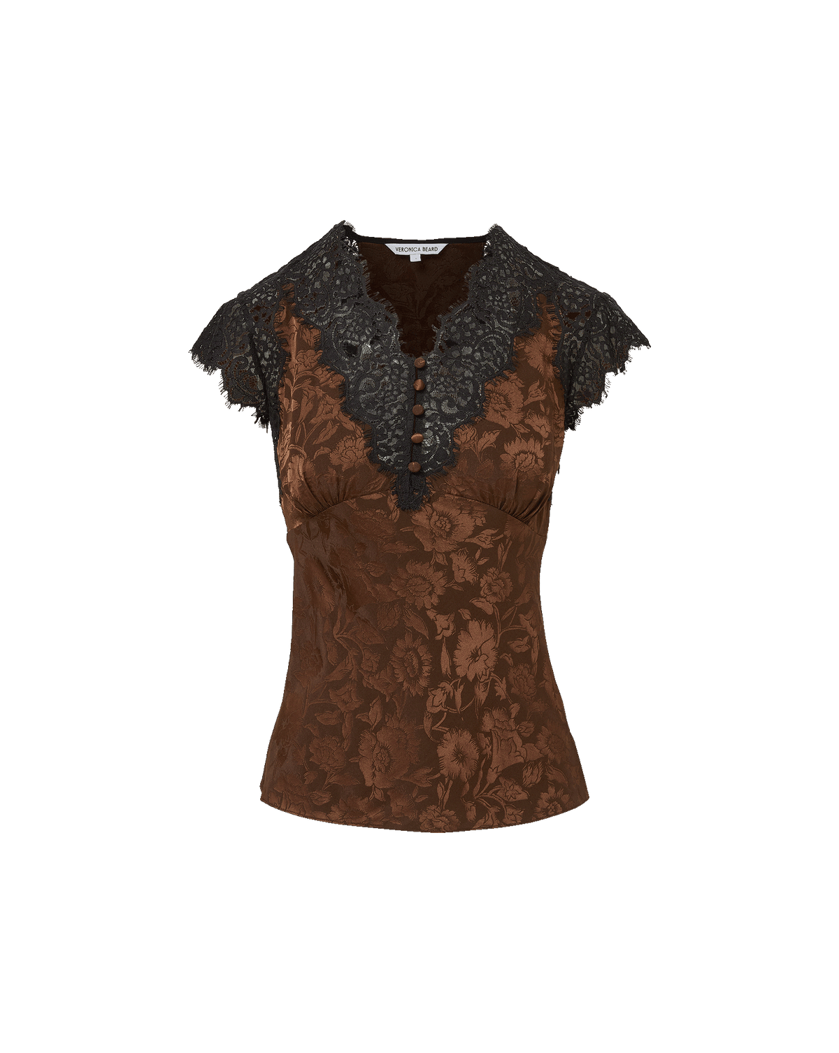 Pascaline Lace-Trimmed Top - Image 7