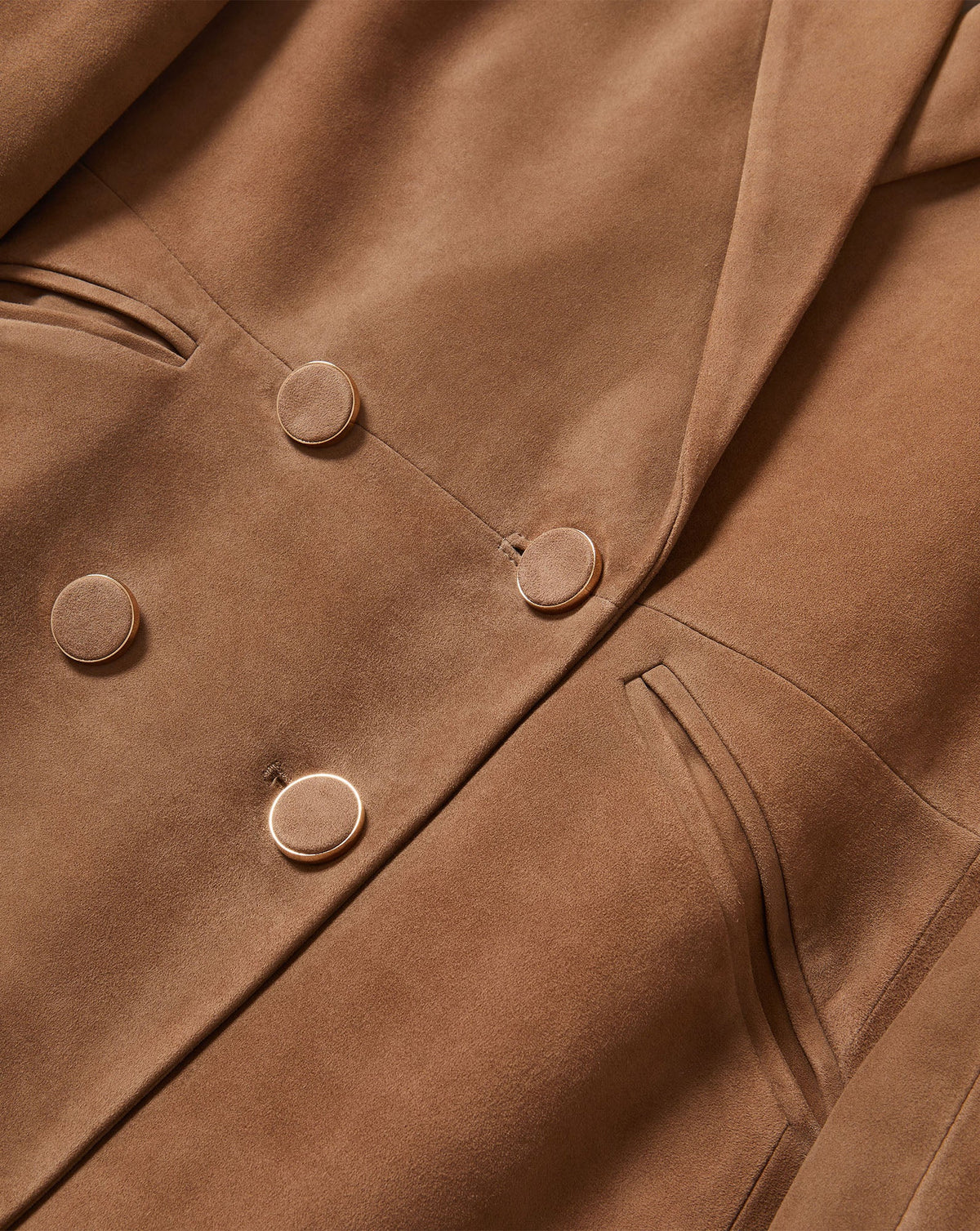 Oria Suede Dickey Jacket - Image 5