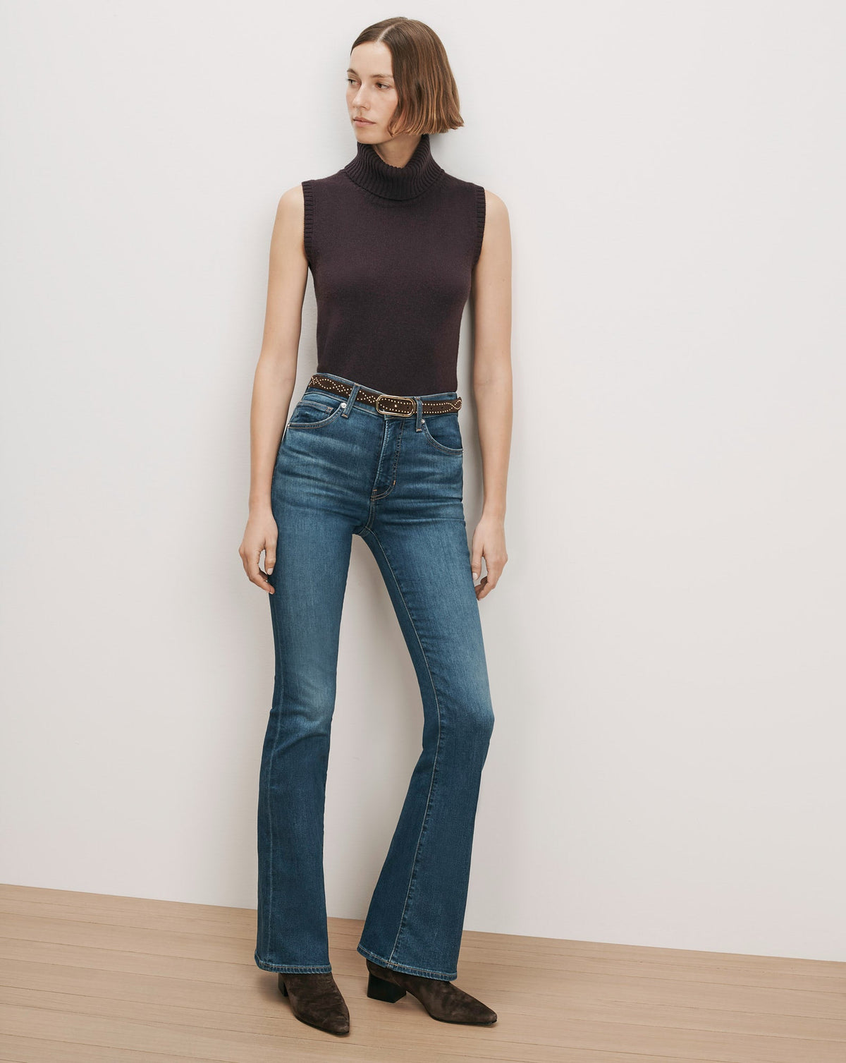 Mazzy Cashmere Sleeveless Sweater - Image 2