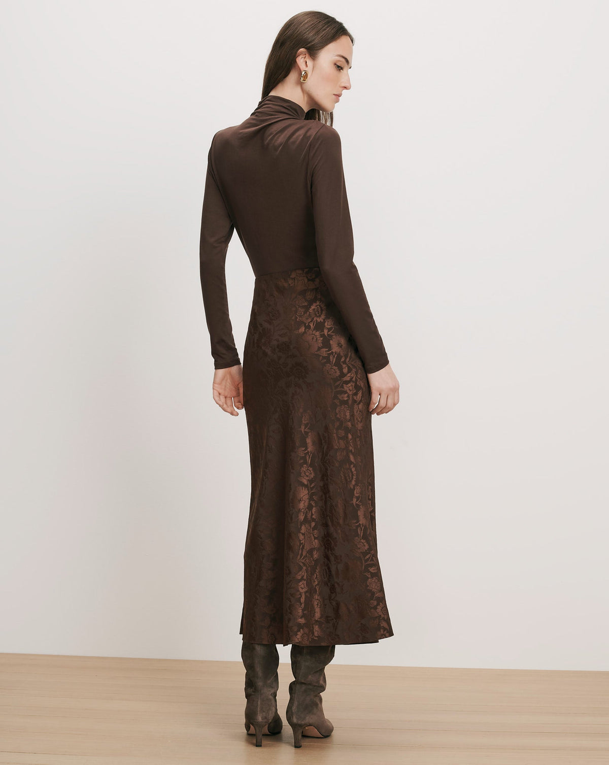 Clover Floral Midi Skirt - Image 6