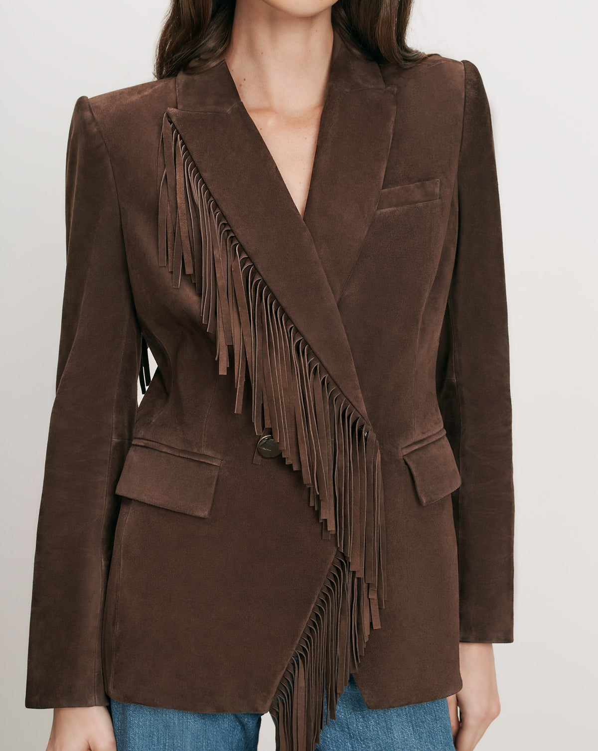 Pali Suede Fringe Jacket - Image 5