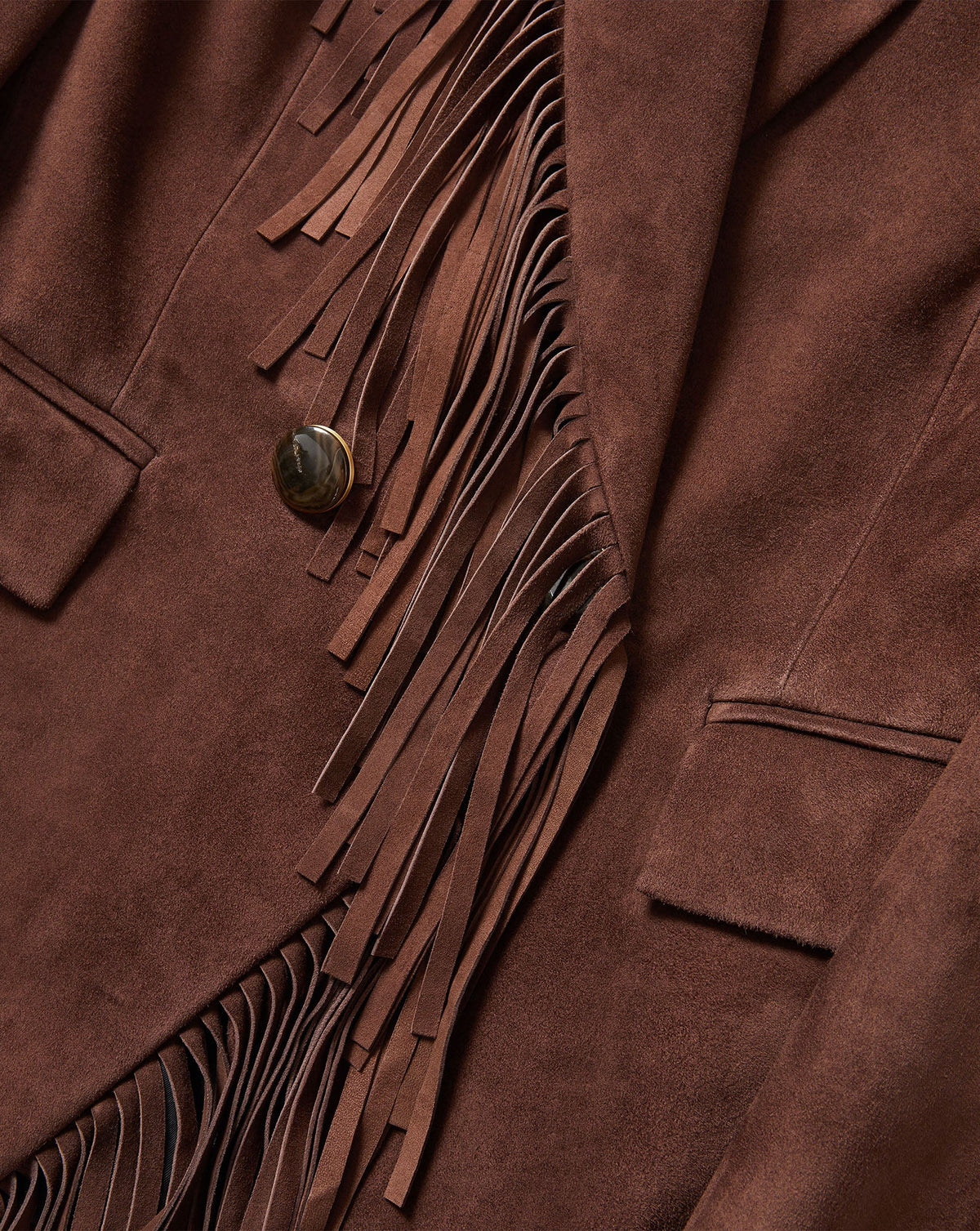 Pali Suede Fringe Jacket - Image 3