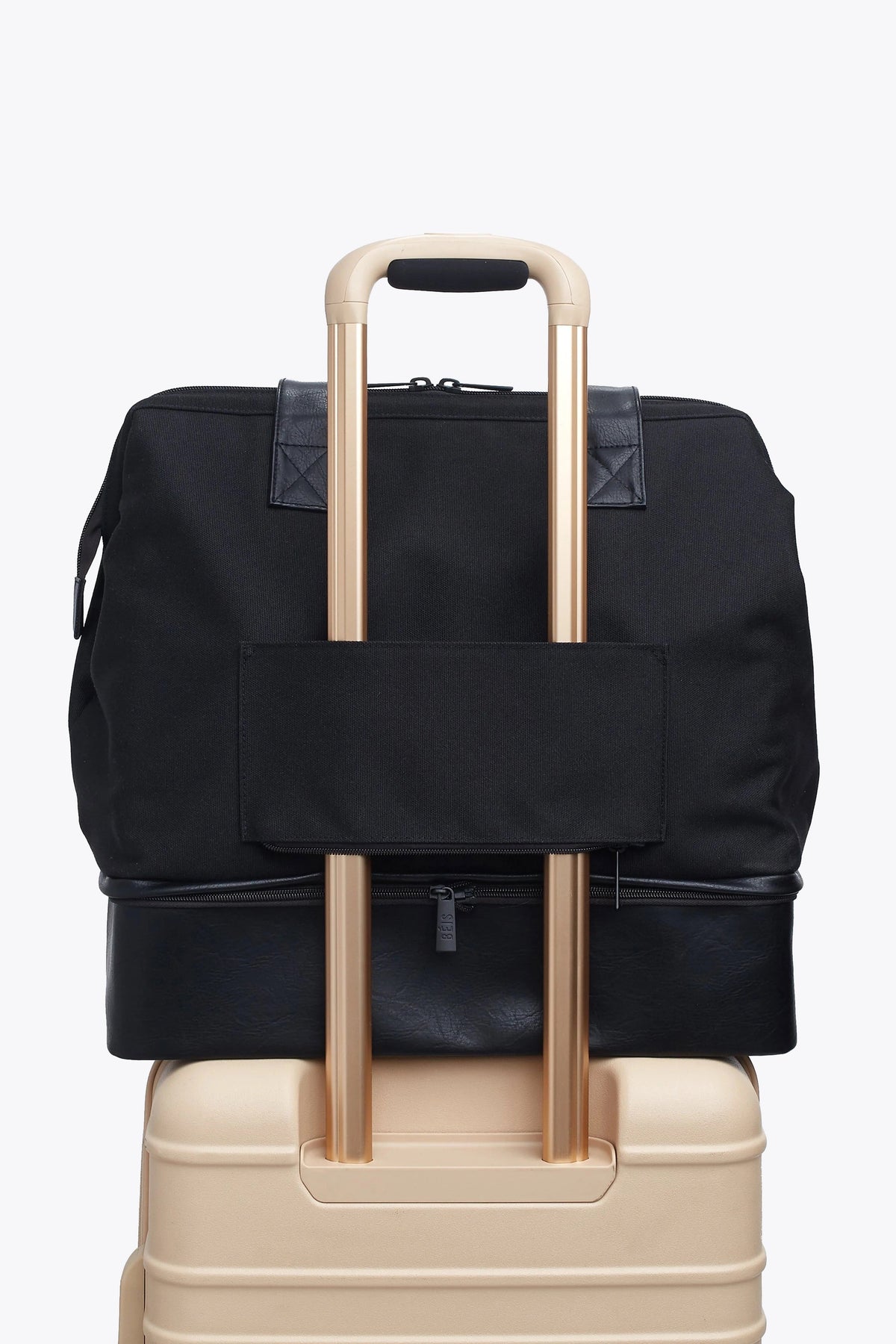 The Convertible Mini Weekender in Black - Image 6