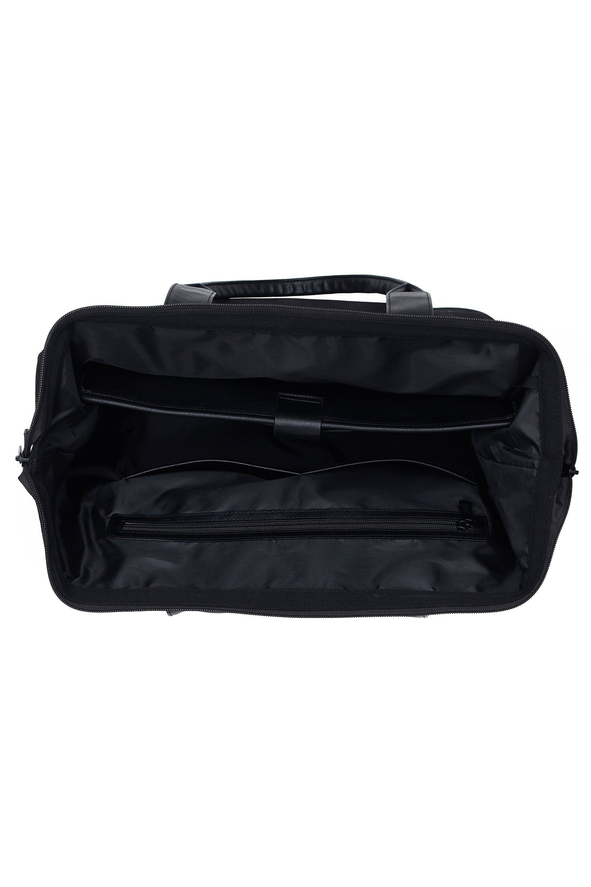 The Convertible Mini Weekender in Black - Image 8