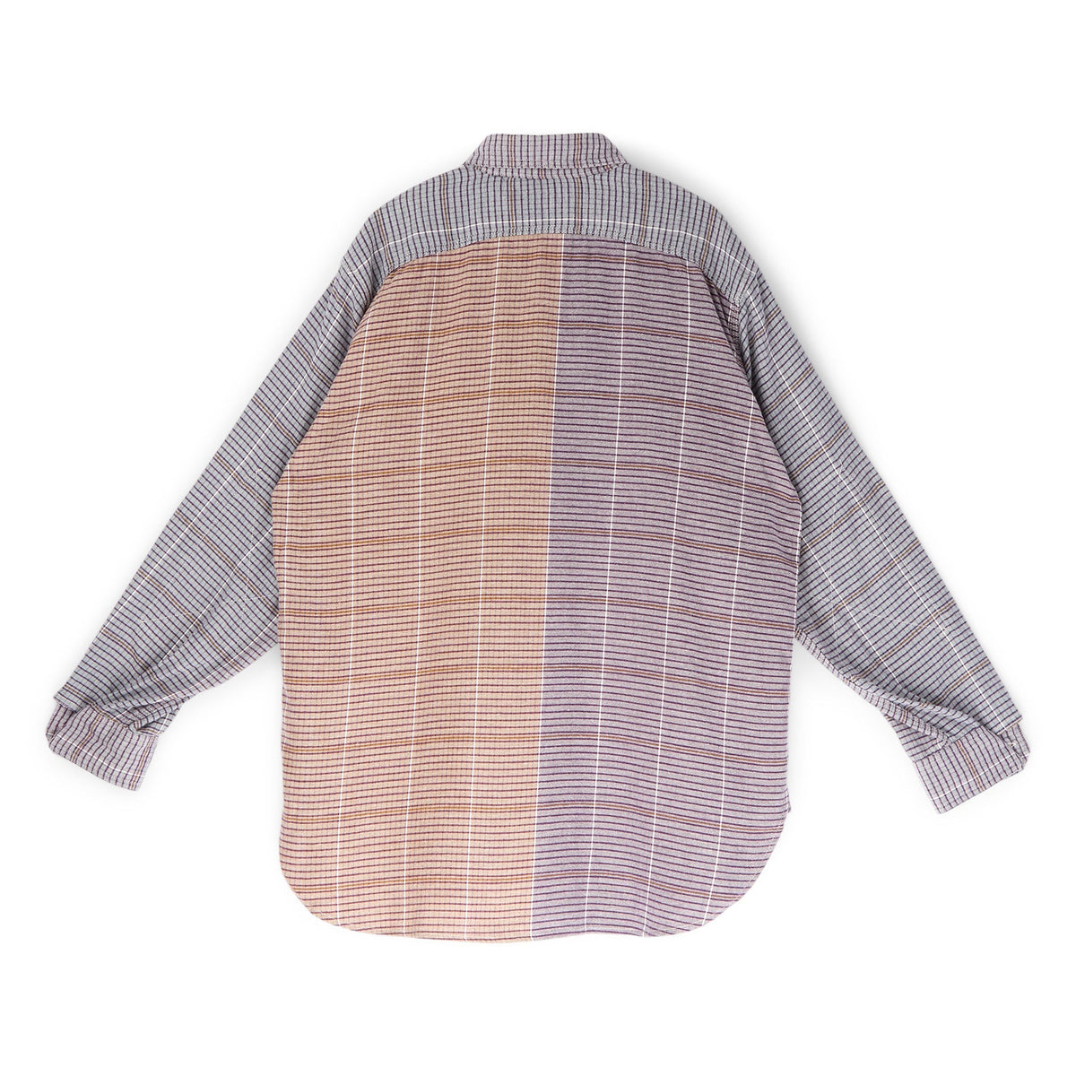 Engineered Garments Work Shirt (Multi Color Cotton Color Block Check) - Image 2