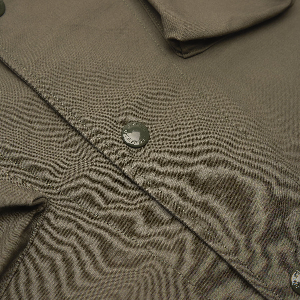 Engineered Garments Field Vest (C - Olive Cotton Double Cloth) - Image 5