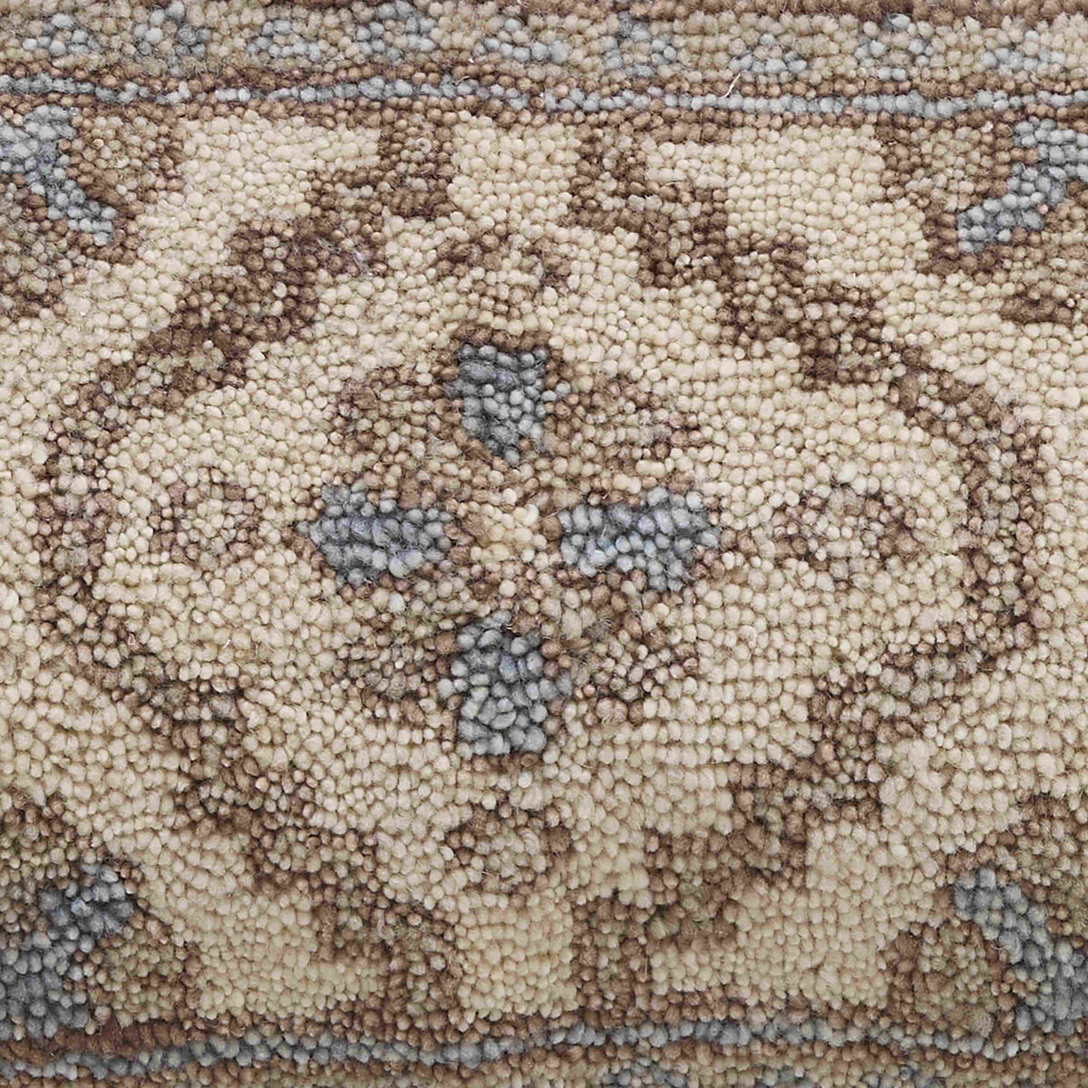 Mabel Hand-Knotted Lumbar Pillow - Image 4