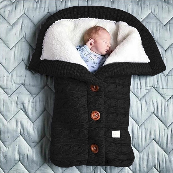 Baby Stroller Sleeping Bag - Black