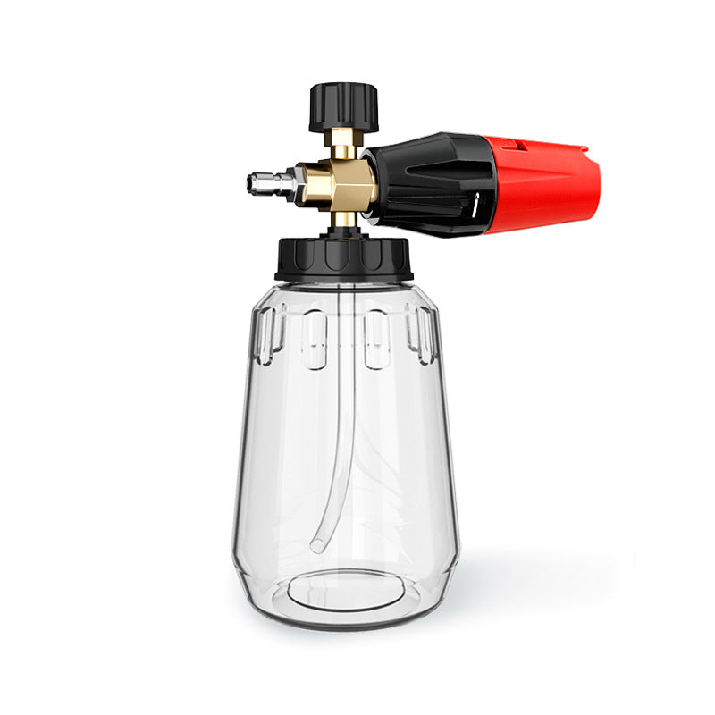 High-Pressure Car Wash Water Gun - Transparent L2 Foam Lance / 9