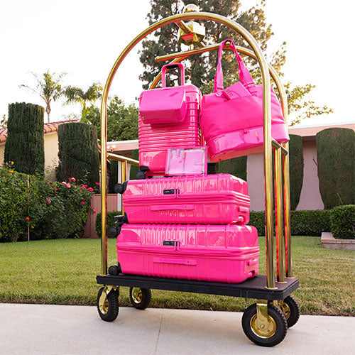 The Large Check-In Roller in Barbie™ Pink - Image 14