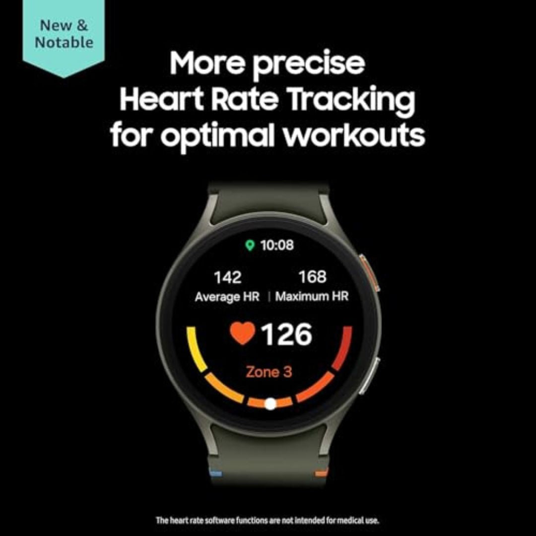 Samsung Galaxy Watch 7 40mm BT - Aluminum Cream Sports Band - SM-L300NZEAXAA - Image 2