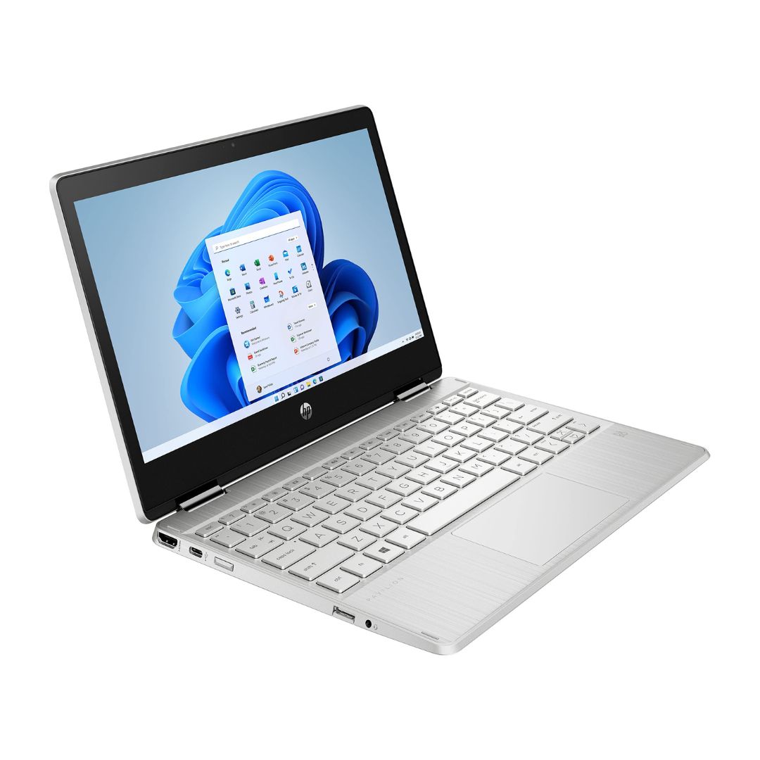 HP Pavilion x360 - WXGA Touch - N5030 - 4GB RAM - 128GB SSD - Silver - Image 2