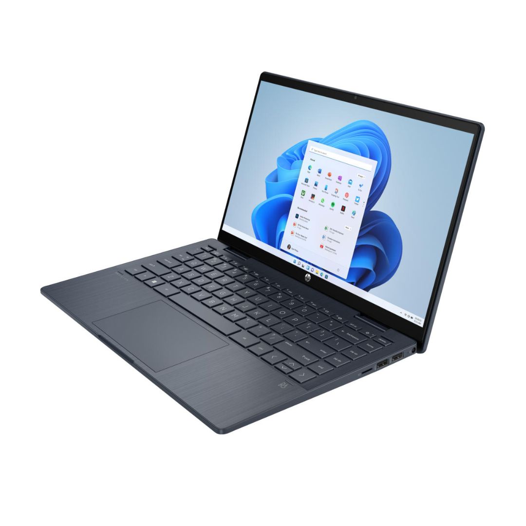 HP Pavilion x360 - i5-1235U - 8GB RAM - 512GB SSD - Space Blue - 14-ek0073 - Image 2