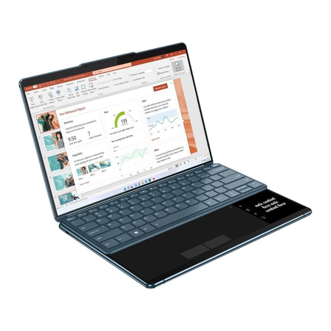 Lenovo Yoga Book 9 13IRU8 - 2x13.3 WQXGA+ Tch - i7-1355U - 16GB RAM - 1TB SSD - with All Accessories - Image 2