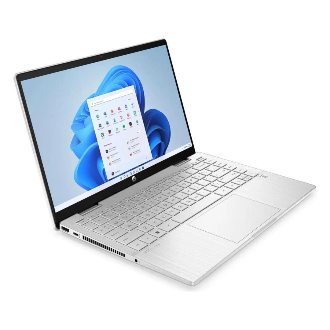 HP Pavilion x360 – 14" FHD Touch – i5-1235U – 8GB RAM – 256GB SSD – Silver – 14-dy2050wm - Image 2