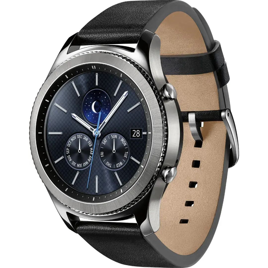 Samsung Gear S3 Classic Smartwatch – 46mm Stainless Steel – Silver – SM-R770NZSAXAR - Image 2