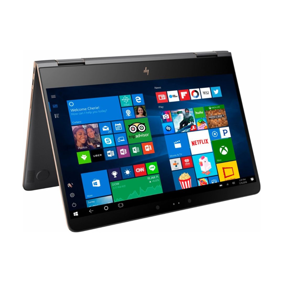 HP Spectre x360 2-in-1 – 13.3" UHD Touch – i7-7500U – 16GB RAM – 512GB SSD – Dark Ash Silver – 13-ac033dx - Image 2