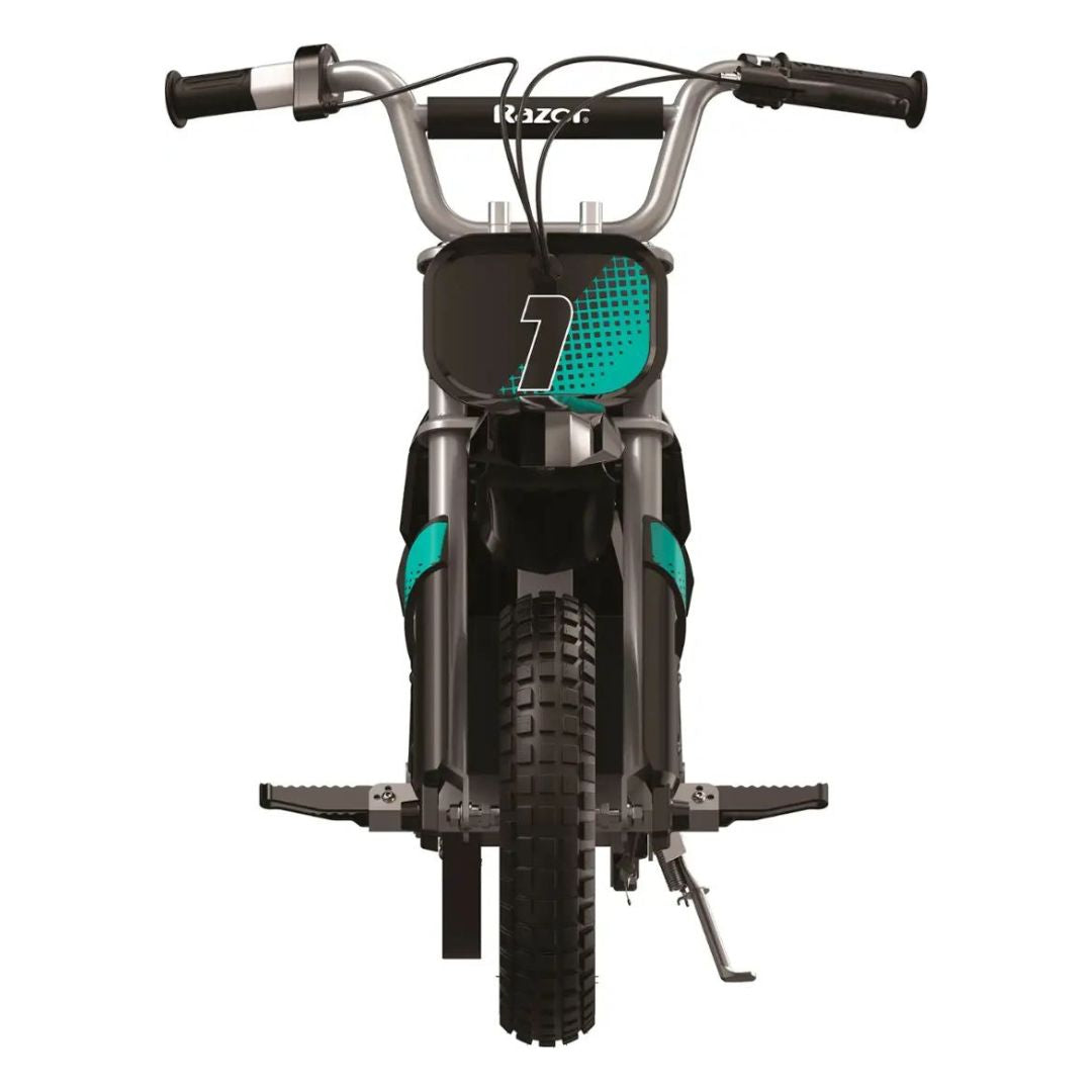 Razor - Dirt Rocket MX350 w/ 7 miles Max Operating Range and 14 mph Max Speed - Teal/Black - 15128045 - Image 3