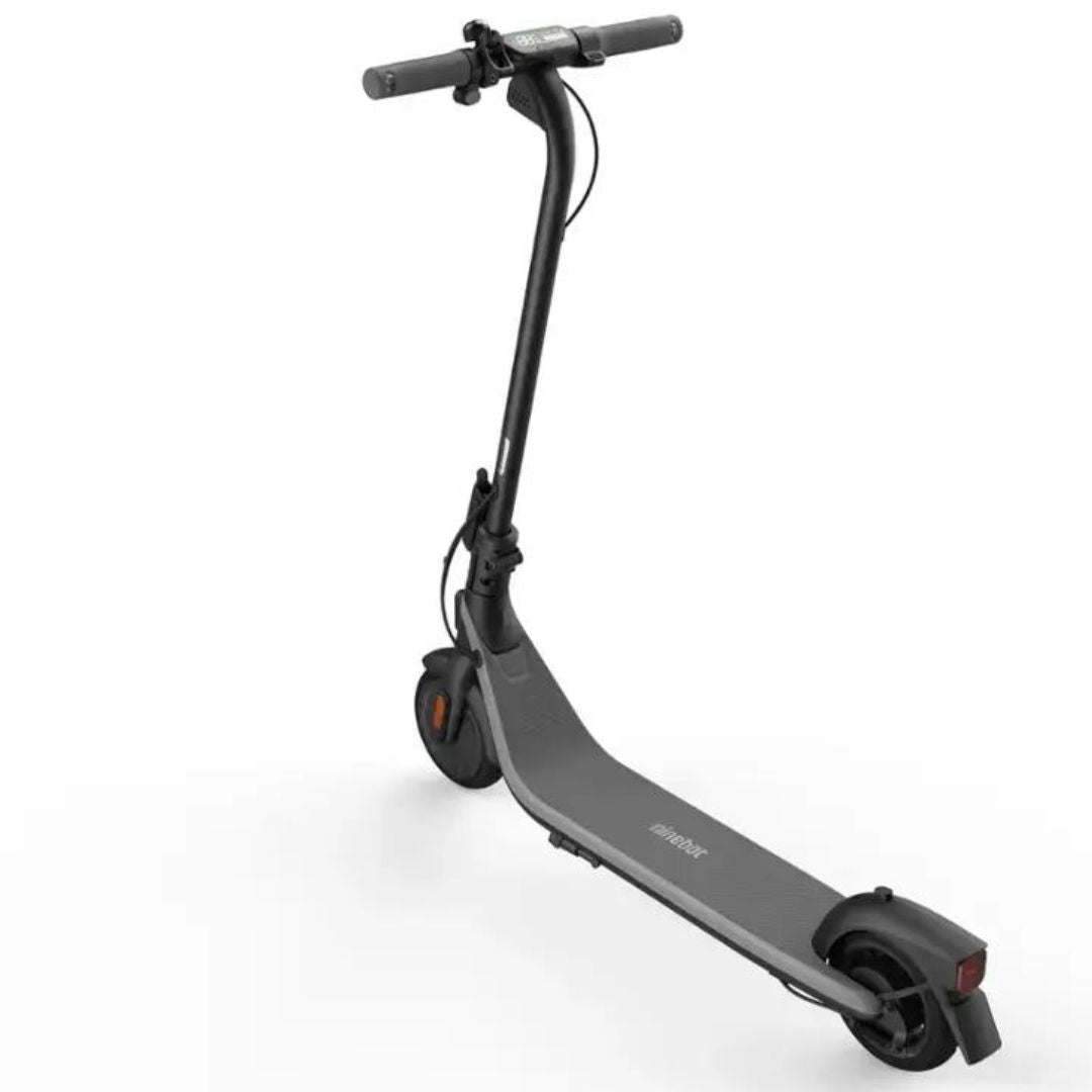 Segway - Ninebot E2 Electric Scooter w/15.5 mi Max Operating Range & 12.4 mph Max Speed - Black - 051401U - Image 2