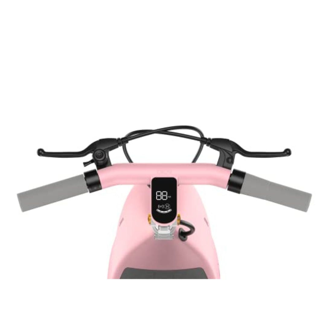 OKAI - Ceetle Pro Electric Scooter with Foldable Seat w/35 Miles Max Range & 15.5mph Top Speed - Pink - EA10C-PINK - Image 5