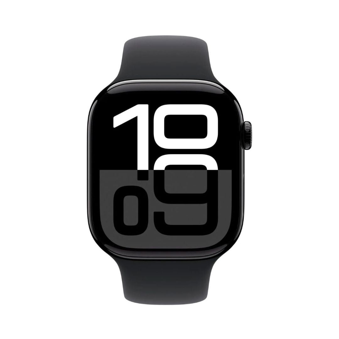Apple Watch Series 10 GPS + Cellular 46mm Aluminum Case with Black Sport Band - MWY43LW/A - Image 2
