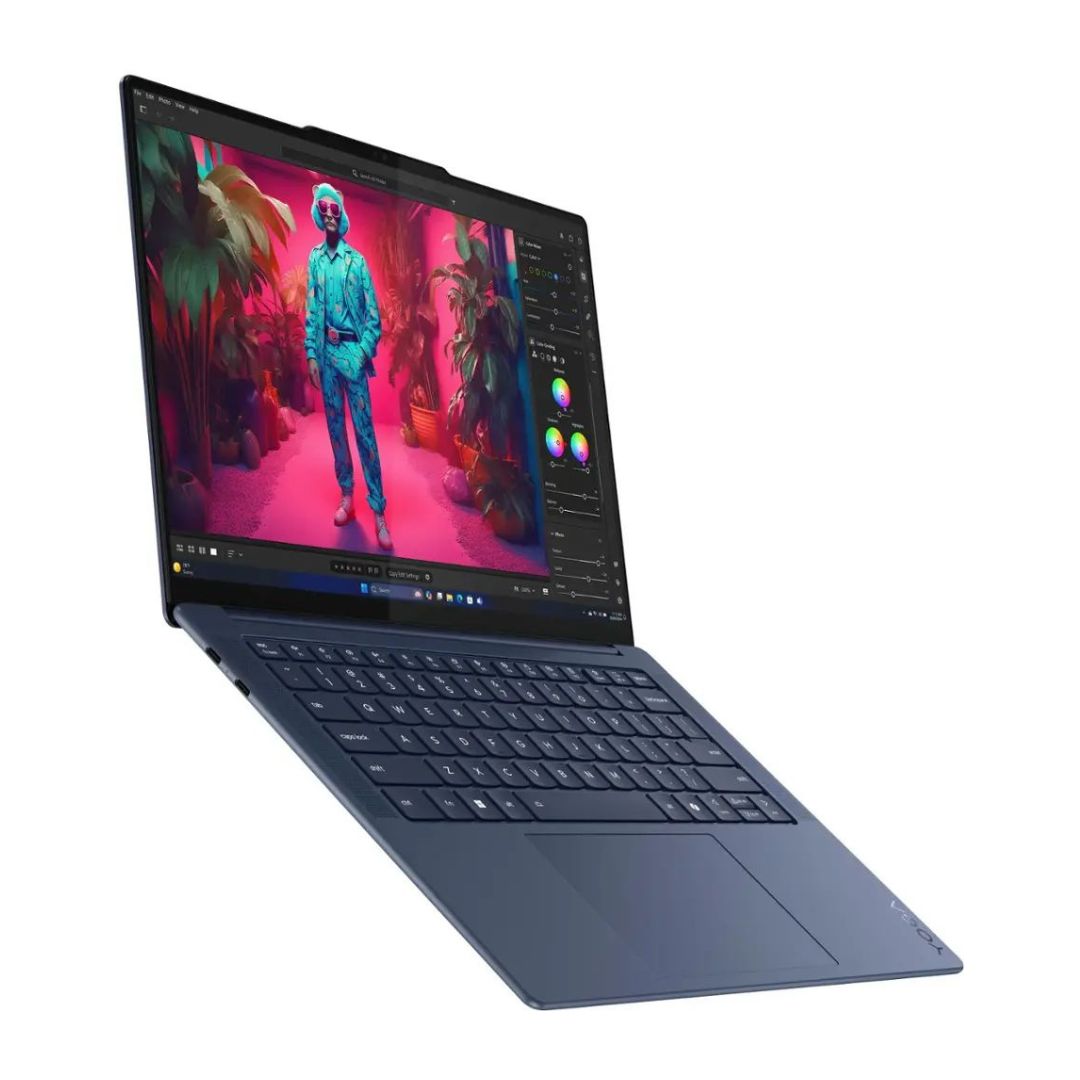 Lenovo - Yoga Slim 7x - Copilot+ PC - 14.5 3K OLED Touch-Screen Laptop - Snapdragon X Elite - 16GB - Image 2
