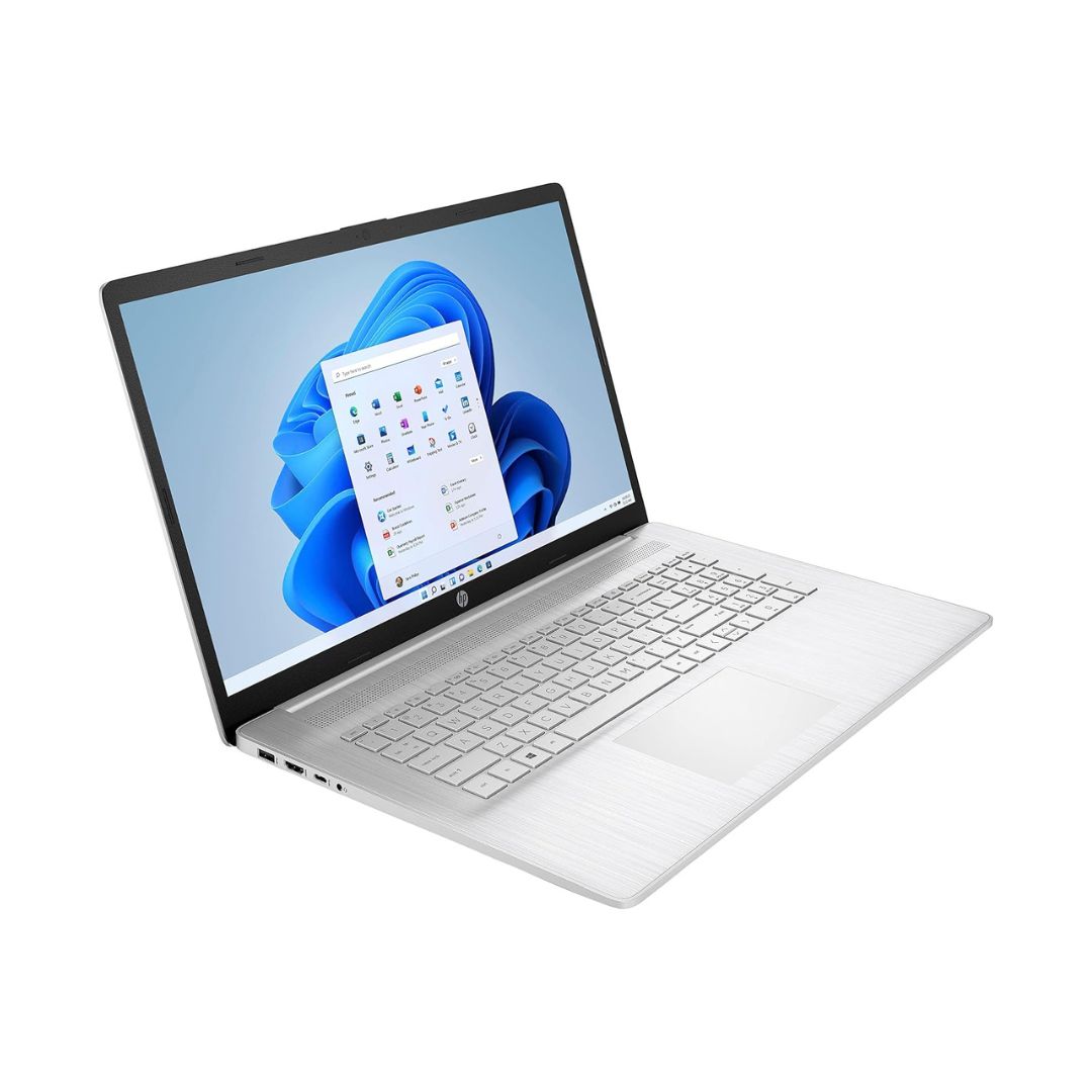 HP – 17.3" FHD – AMD Ryzen 5 5500U – 8GB RAM – 512GB SSD – Natural Silver – 17-cp0700dx - Image 2