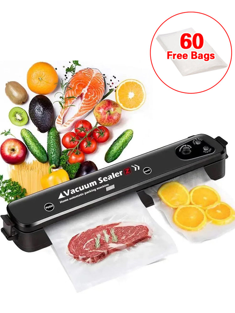 Vacuum Food Sealer Automatic Manual Sealer Dry Wet Pack Machine With 60 Bags UK - Image 7