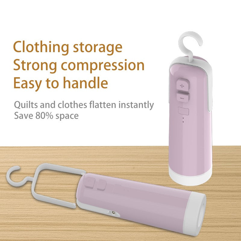 4 In 1 Portable Electric Vacuum Sealer For Vacuum Storage Bags Kitchen Gadgets - Pink