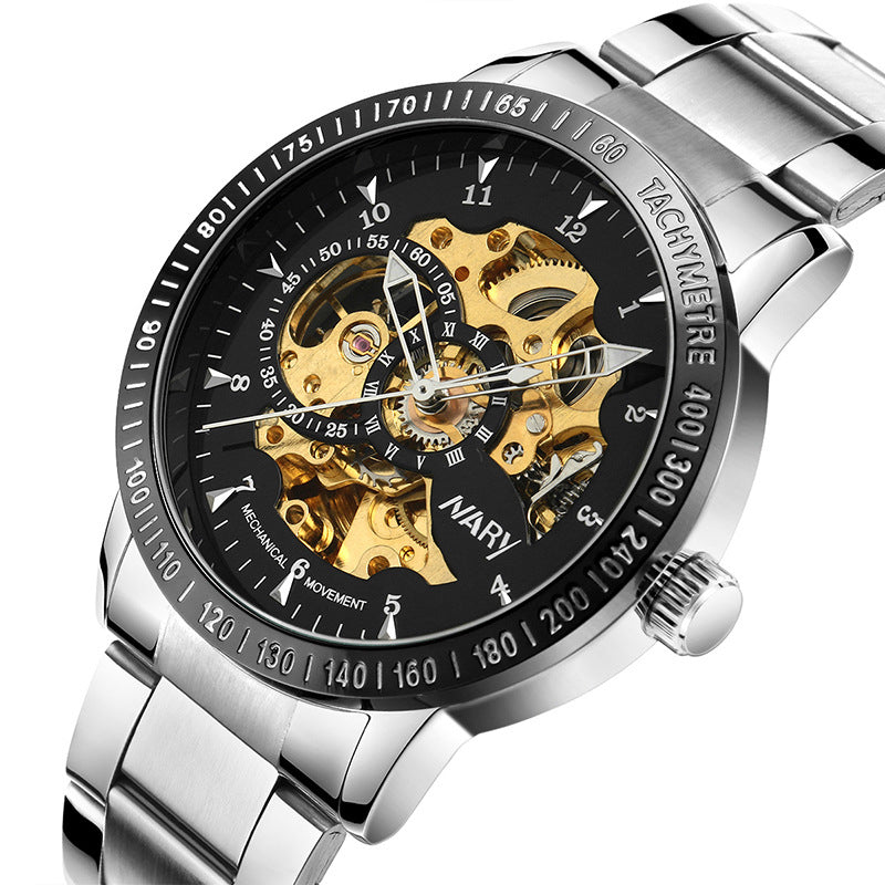 NARY Men's Automatic Mechanical Watch - 1