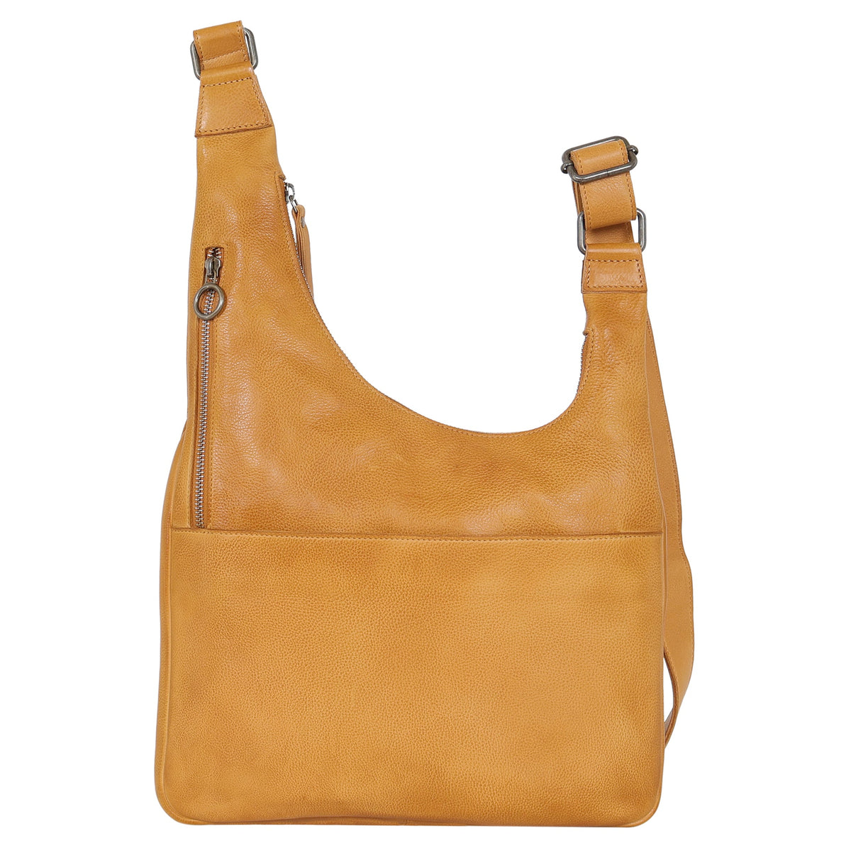 Alta Leather Crossbody Bag - Camel