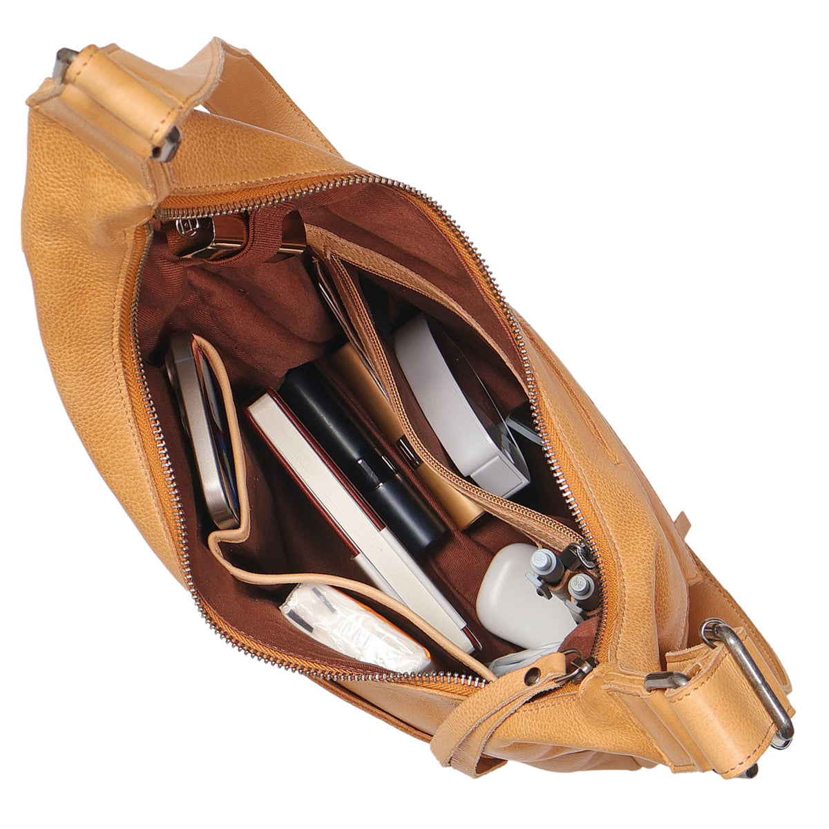Alta Leather Crossbody Bag - Image 11