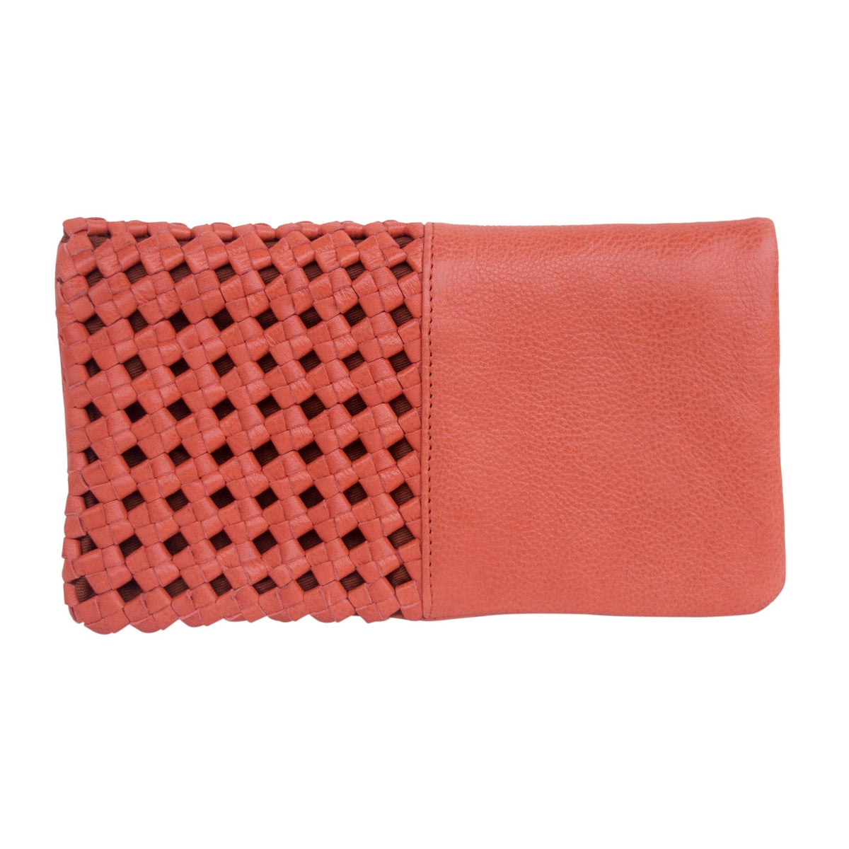 Whitney Leather Wallet - Poppy