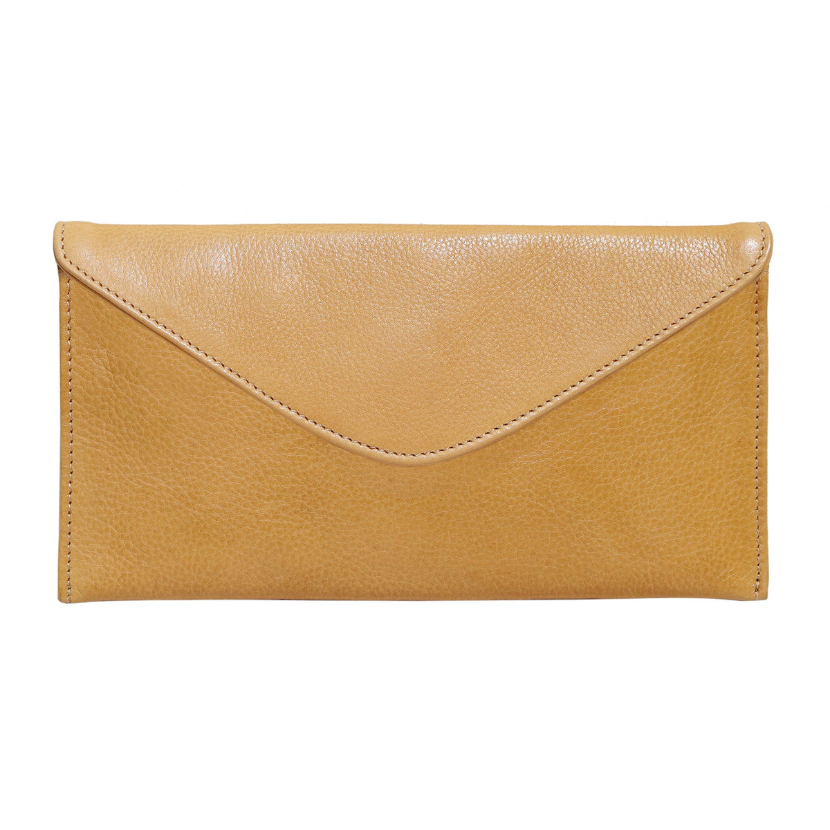 Uno Leather Wallet - Camel