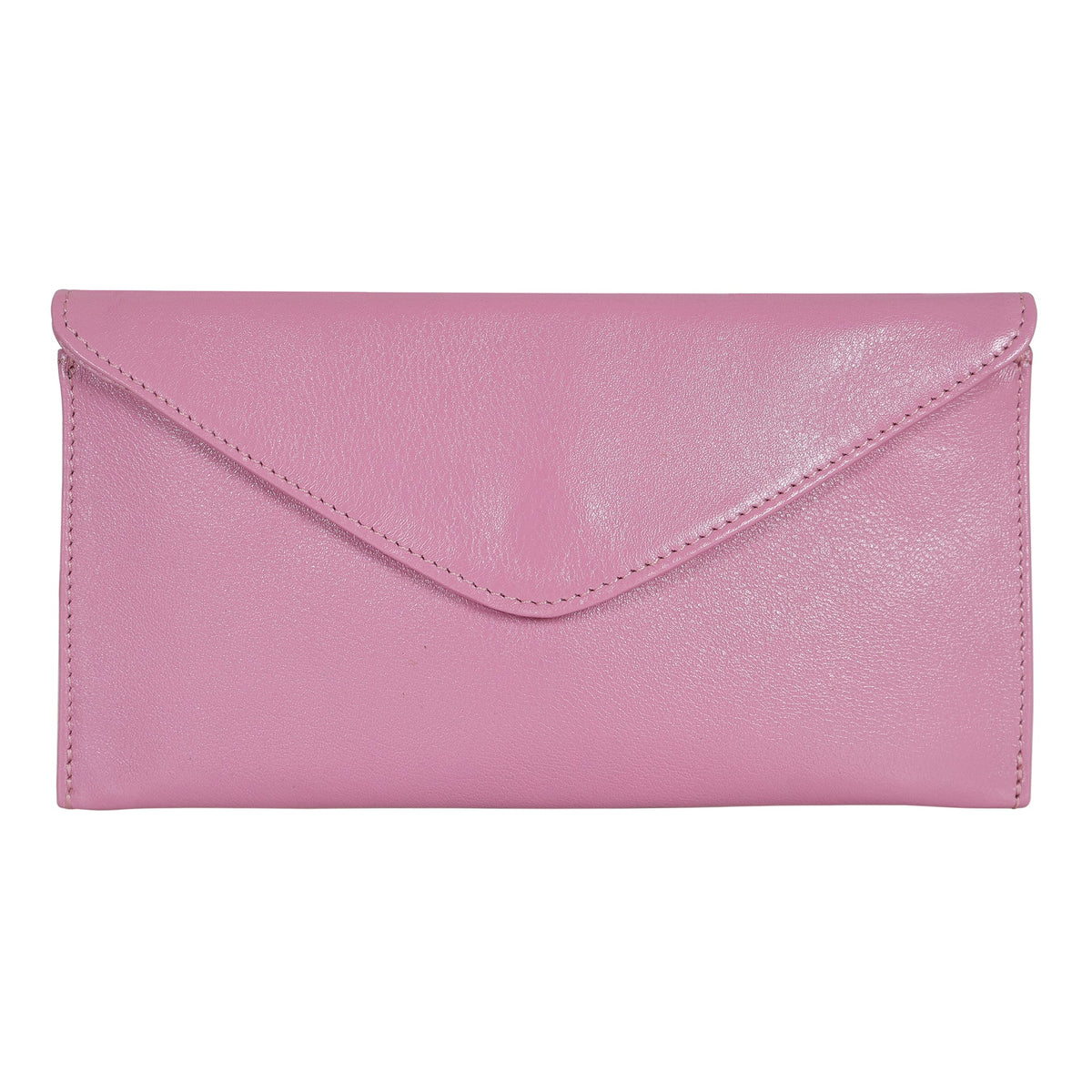 Uno Leather Wallet - Lavender