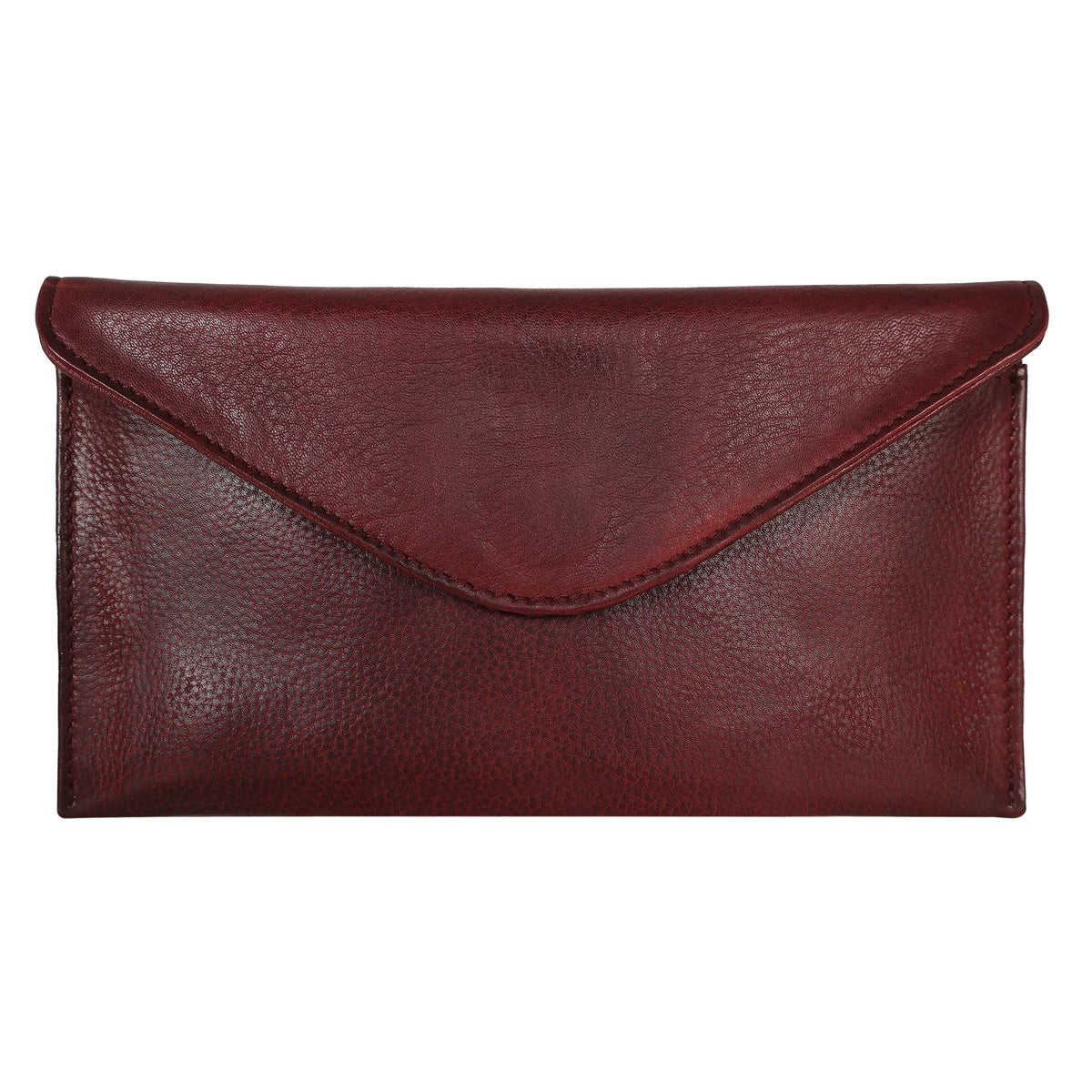 Uno Leather Wallet - Oxblood