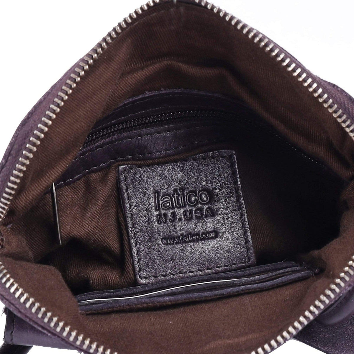 Ezra Leather Crossbody Bag - Image 13