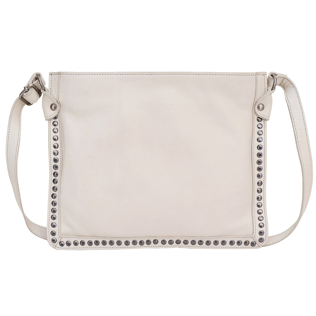 Gabriel Leather Crossbody Bag - Oat