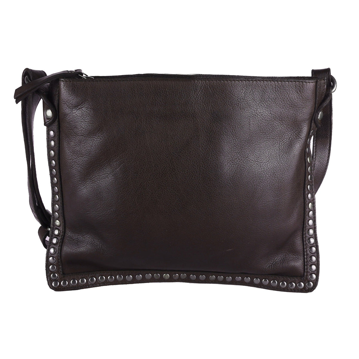 Gabriel Leather Crossbody Bag - Brown