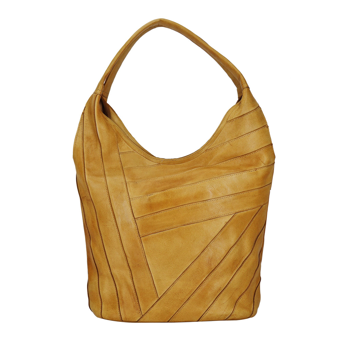 Kiki Leather Shoulder Bag - Camel