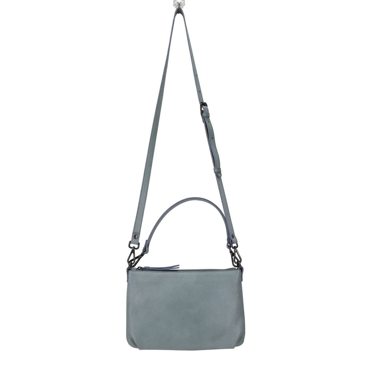 Stevie Leather Crossbody Bag - Image 11